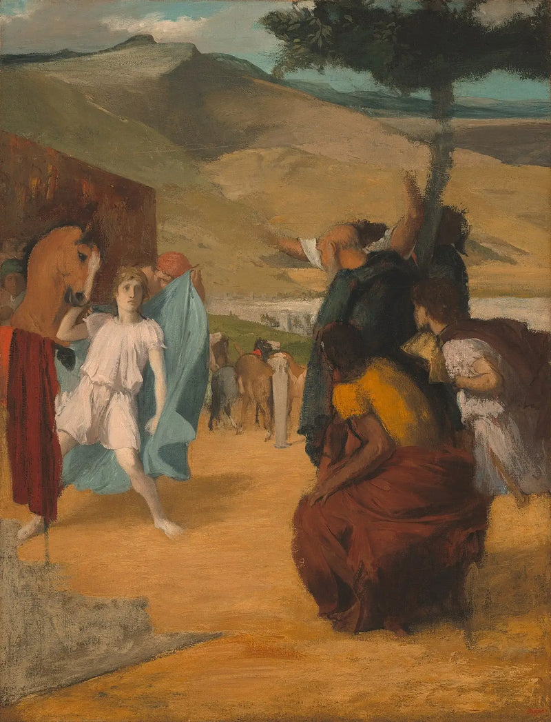 Alessandro e Bucifalo - Edgar Degas