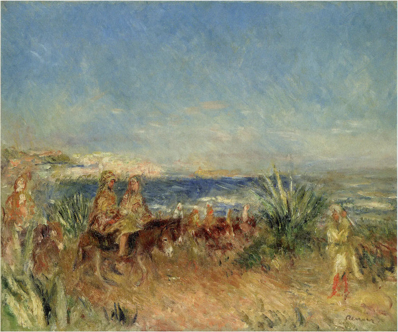 Arabi su asini - Pierre-Auguste Renoir