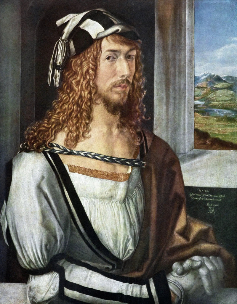 Autoritratto con guanti - Albrecht Dürer