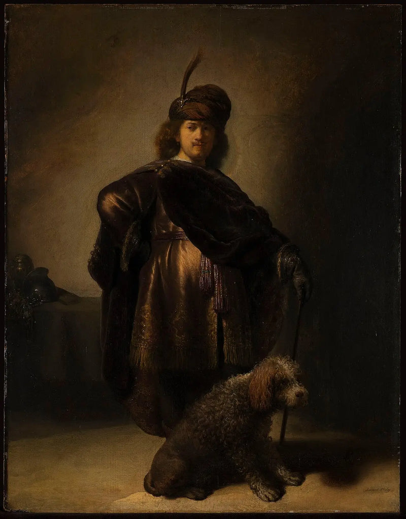 Autoritratto con abiti orientali - Rembrandt