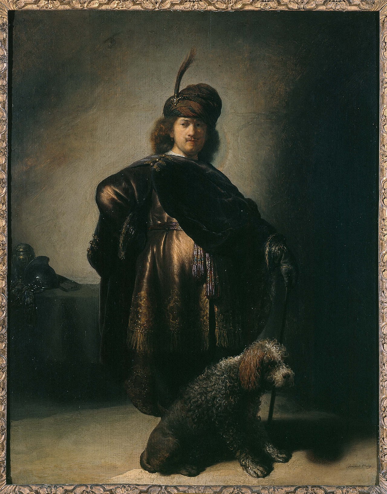 Autoritratto con abiti orientali - Rembrandt