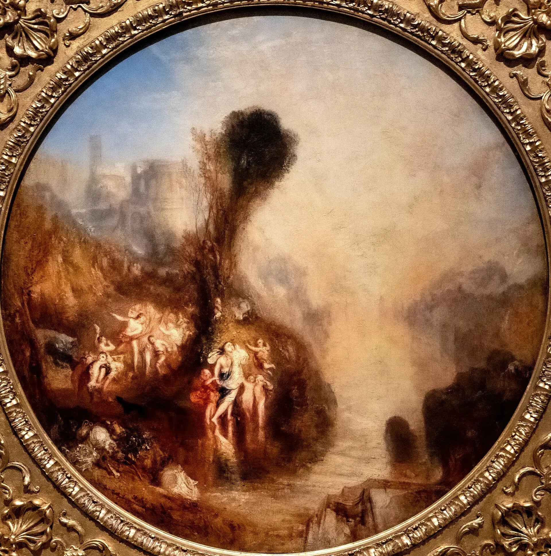 Reproduction du tableau « Bacchus and Ariadne - J. M. W. Turner » par Alpha Reproduction en peinture à l’huile