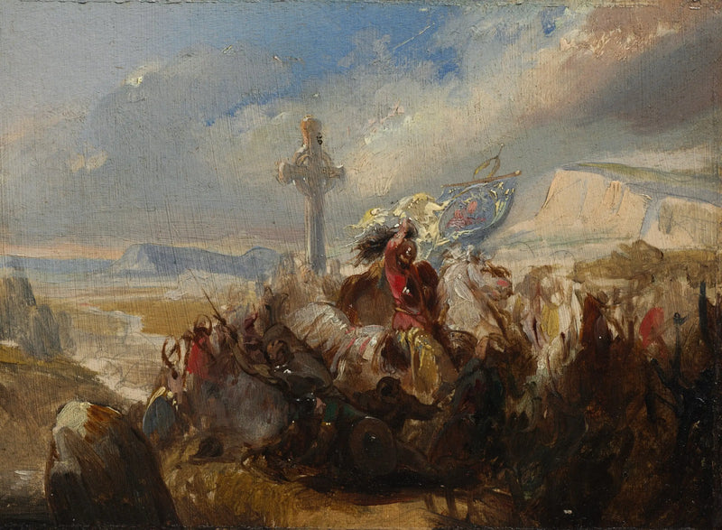 Battaglia di Poitiers, 25 ottobre 732 - Charles de Steuben