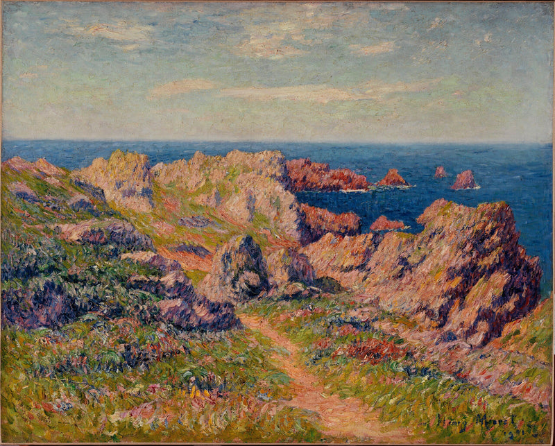 Bel tempo a Pern (Île d'Ouessant) - Henry Moret