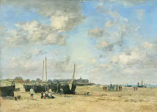Spiaggia di Berck - Eugène Boudin