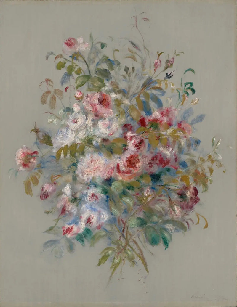 Bouquet di rose - Pierre-Auguste Renoir