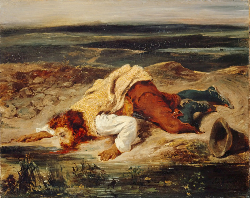 Brigante ferito - Eugène Delacroix