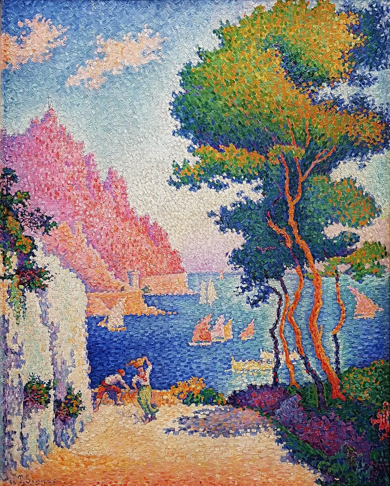 Capo di Noli, vicino a Genova - Paul Signac