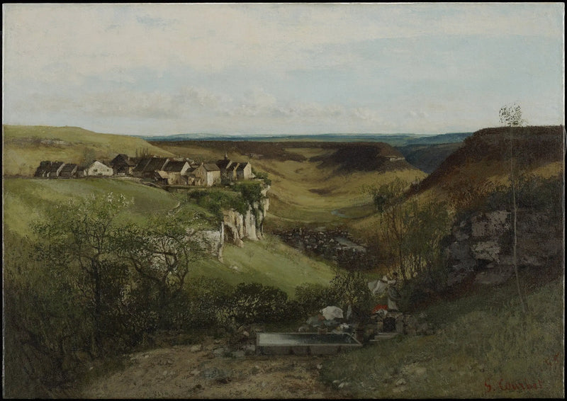 Castello di Ornans - Gustave Courbet