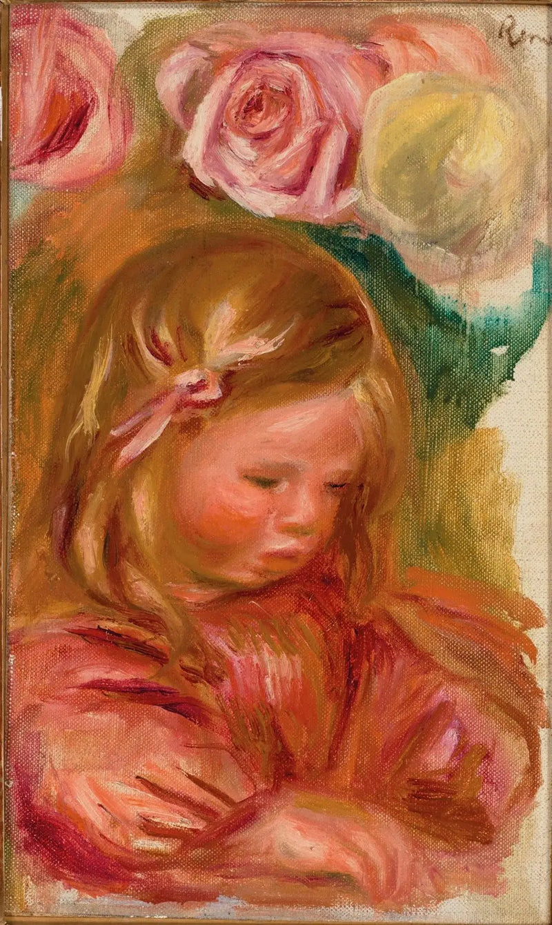 Coco nelle rose - Pierre-Auguste Renoir