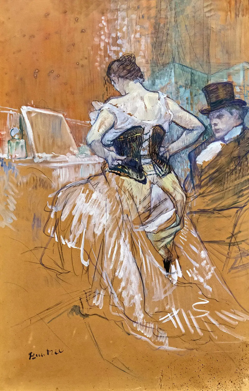 Conquista di passaggio - Henri de Toulouse-Lautrec