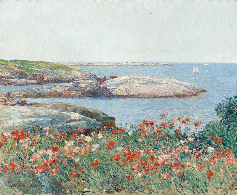Papaveri, Isole Shoals - Childe Hassam