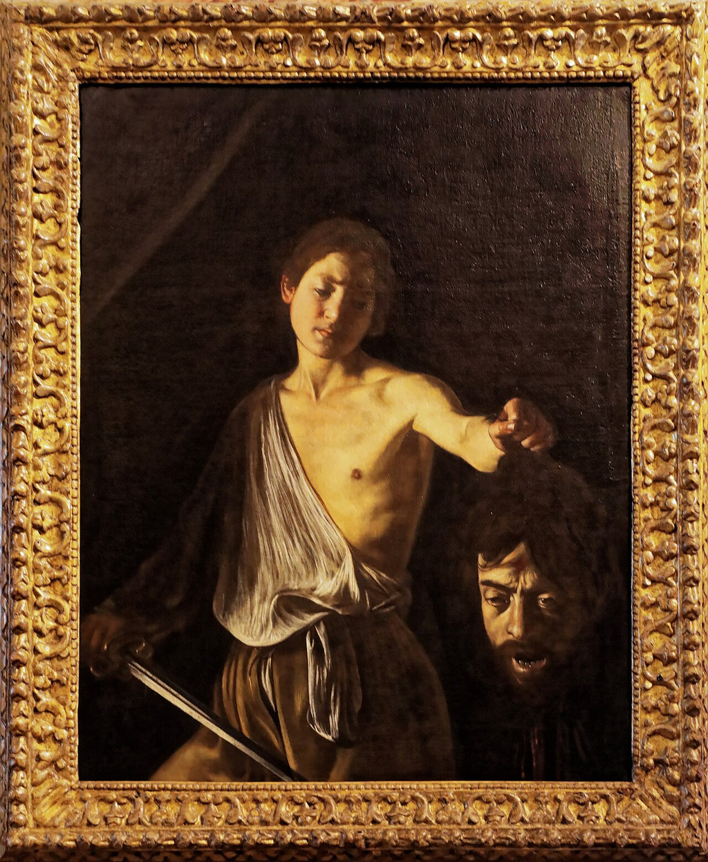 David con la testa di Golia - Caravaggio