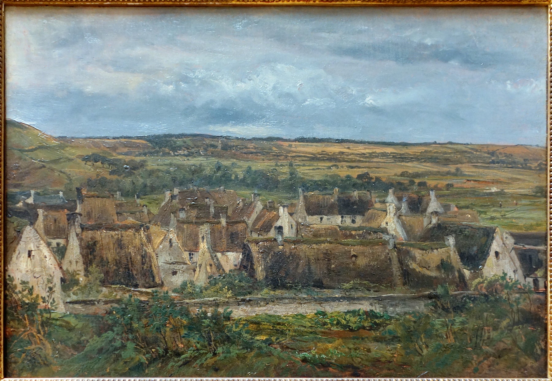 Ultime case di Port-en-Bessin - Théodore Rousseau