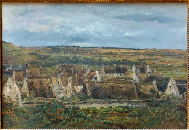 Ultime case di Port-en-Bessin - Théodore Rousseau