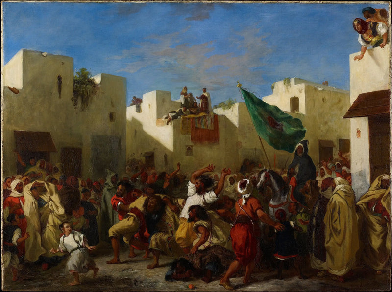 Fanatici di Tangeri - Eugène Delacroix