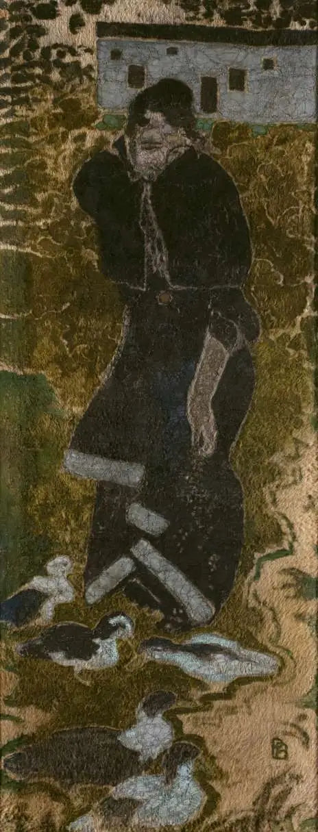 Donna con anatre - Pierre Bonnard