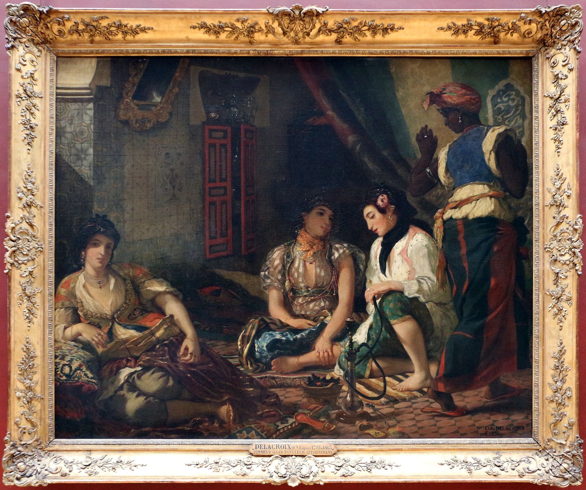 Donne di Algeri nel loro appartamento - Eugène Delacroix