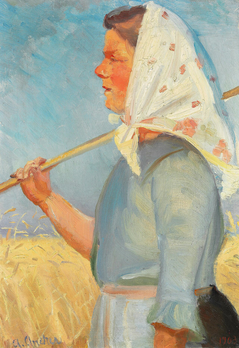 La ragazza del raccolto - Anna Ancher
