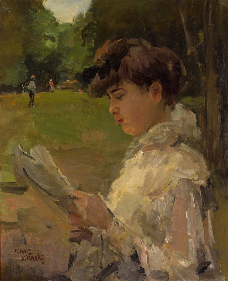 Ragazza che legge - Isaac Israel