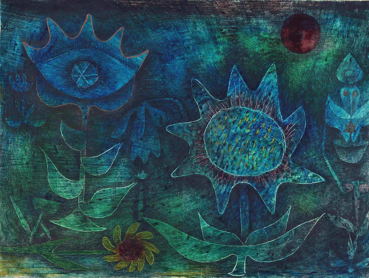 Fiori nella notte - Paul Klee