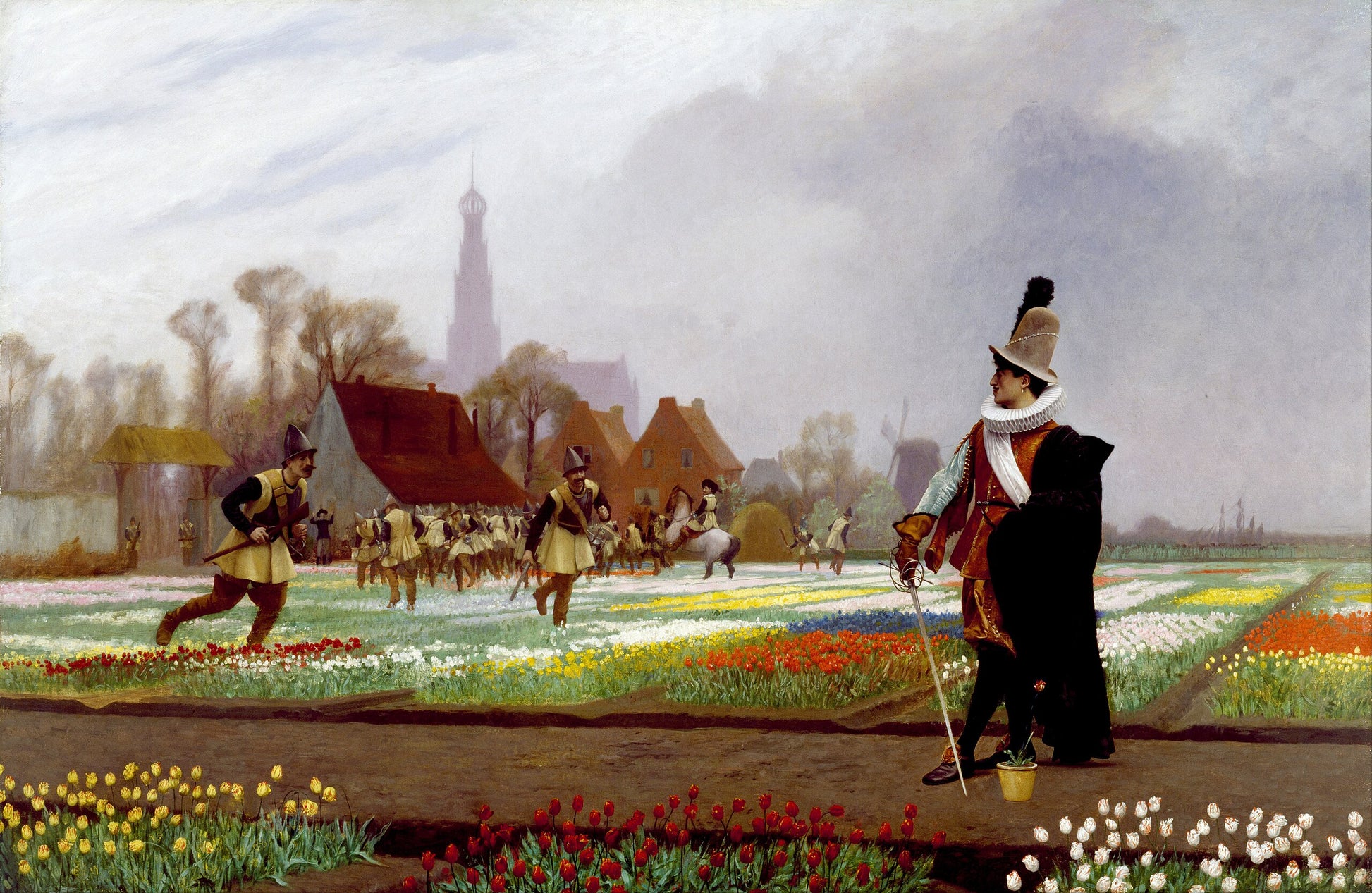 Follia tulipano - Jean-Léon Gérôme