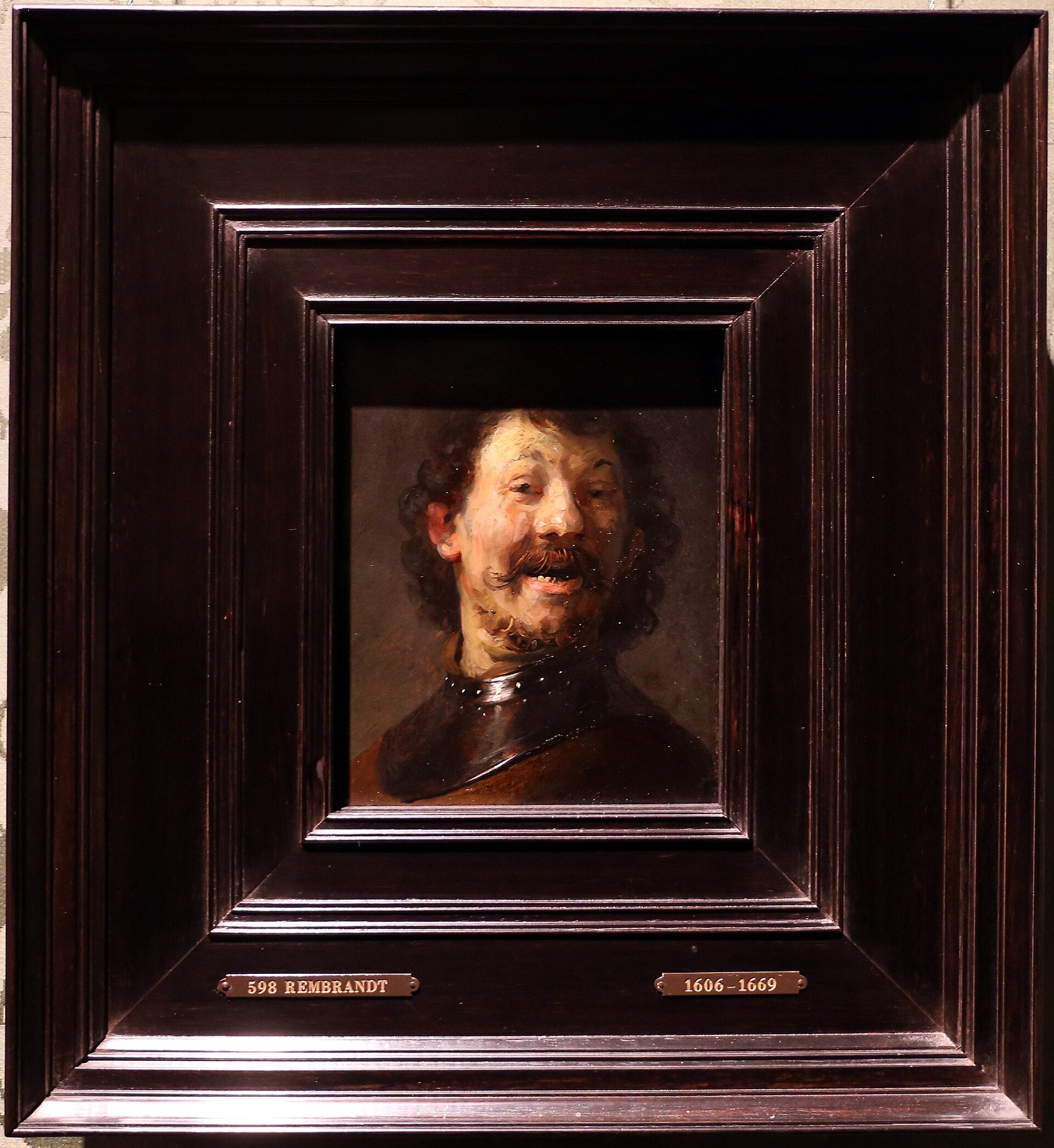 Uomo che ride - Rembrandt