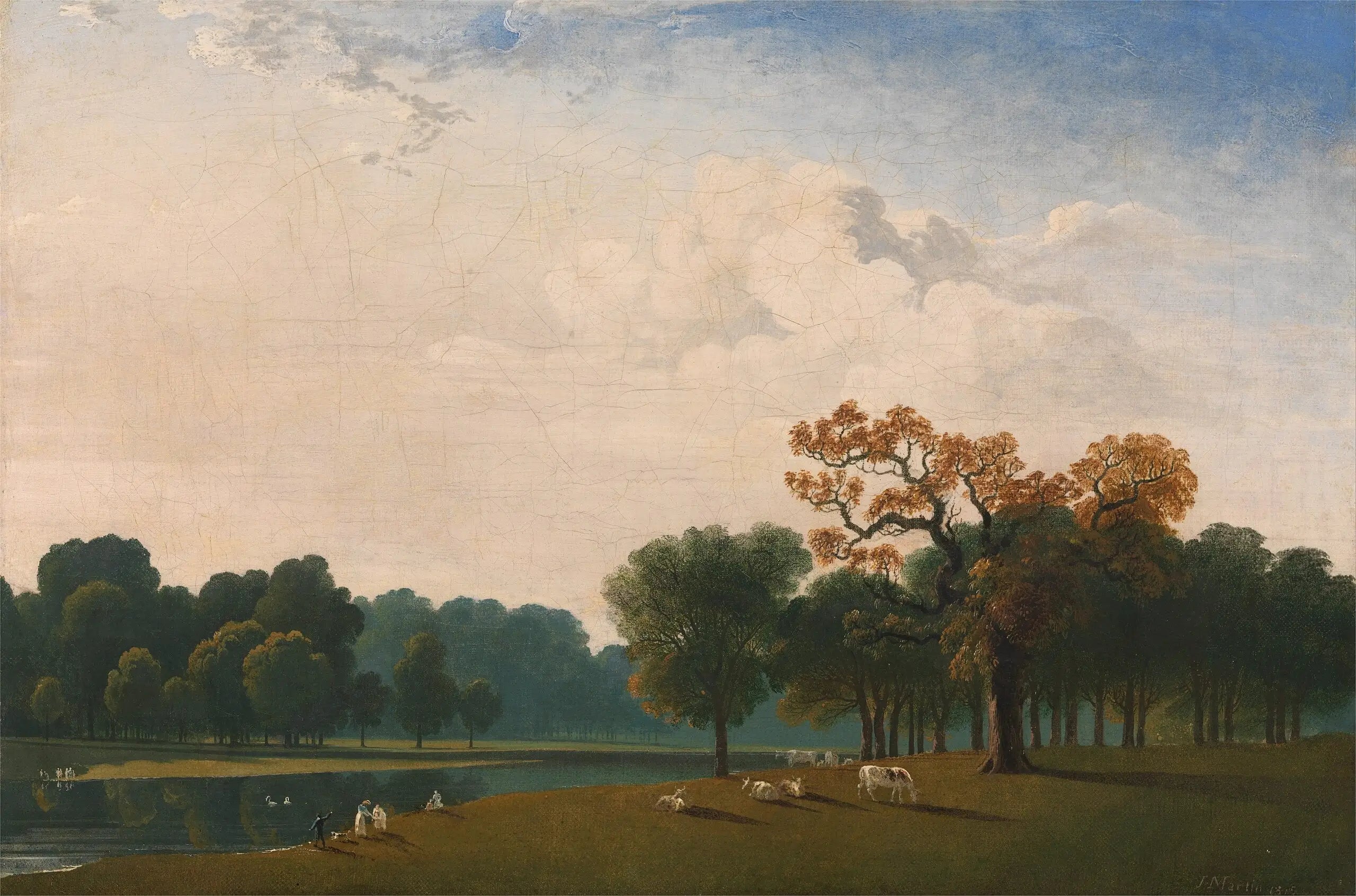 Jardin de Kensington - John Martin - Alpha Reproduction