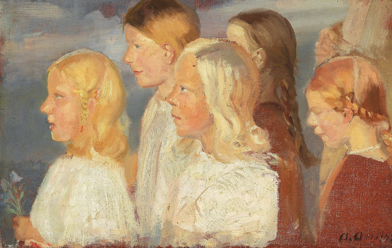 Ragazze di Skagen. - Anna Ancher