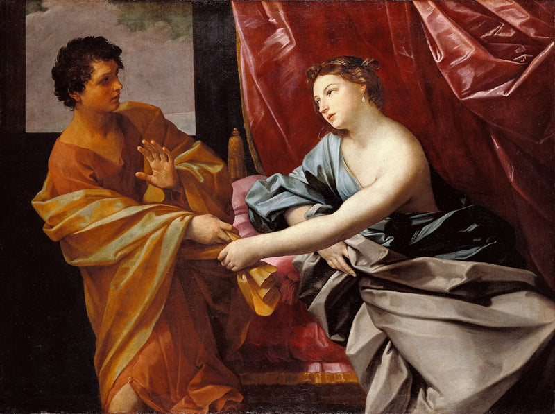 Giuseppe e la moglie di Potifar - Guido Reni