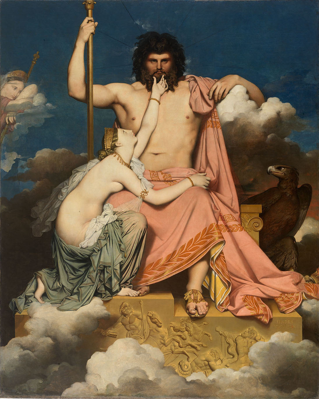 Giove e Teti - Jean-Auguste-Dominique Ingres