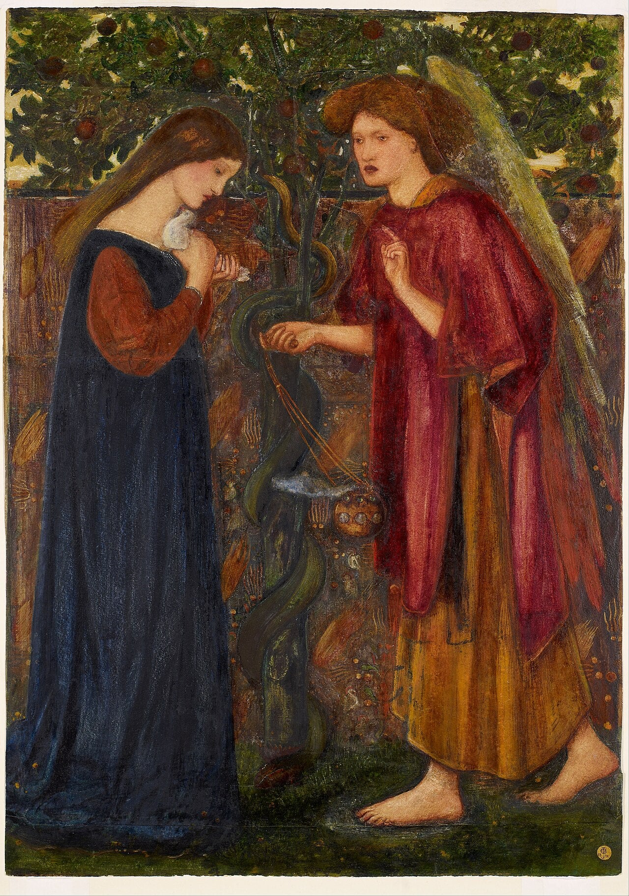 L’Annonciation - Edward Burne-Jones - Alpha Reproduction