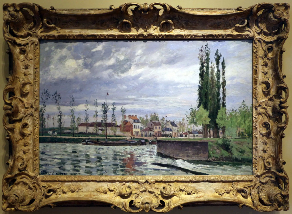 L’Écluse à Pontoise - Camille Pissarro - Alpha Reproduction
