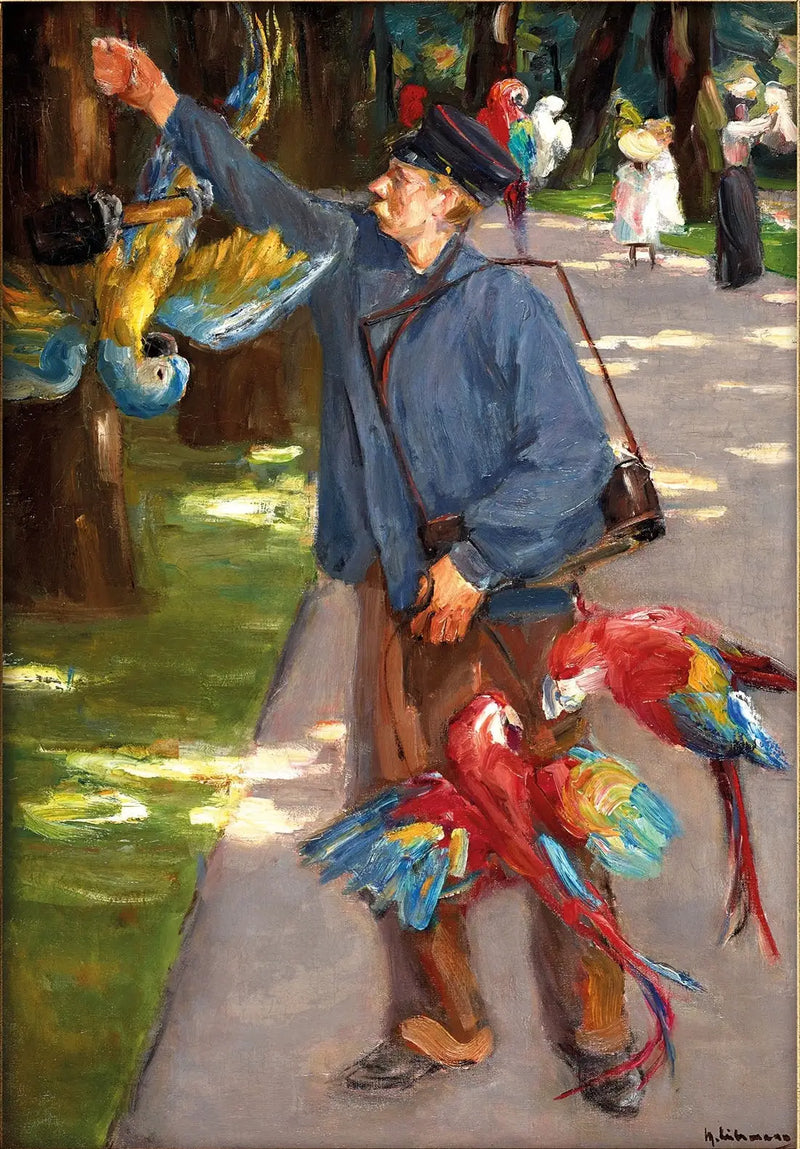L'uomo pappagallo - Max Liebermann