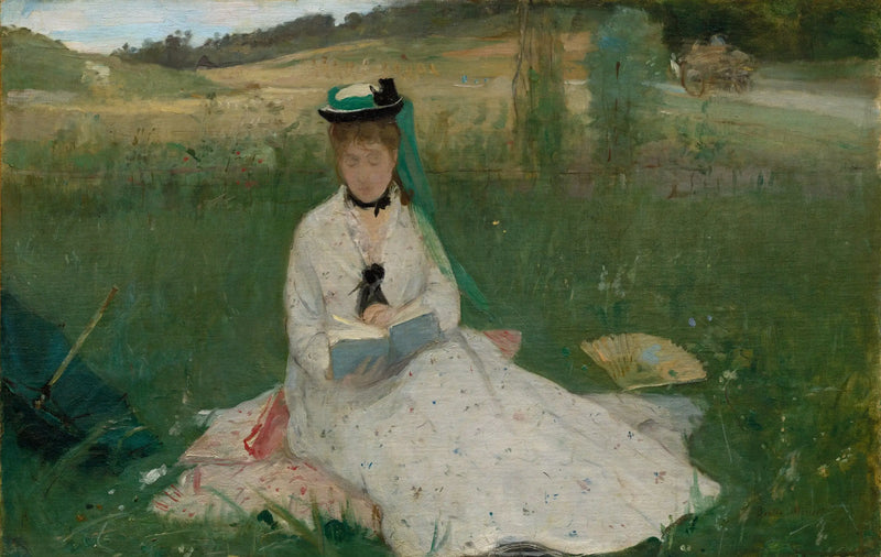 L'ombrello verde - Berthe Morisot