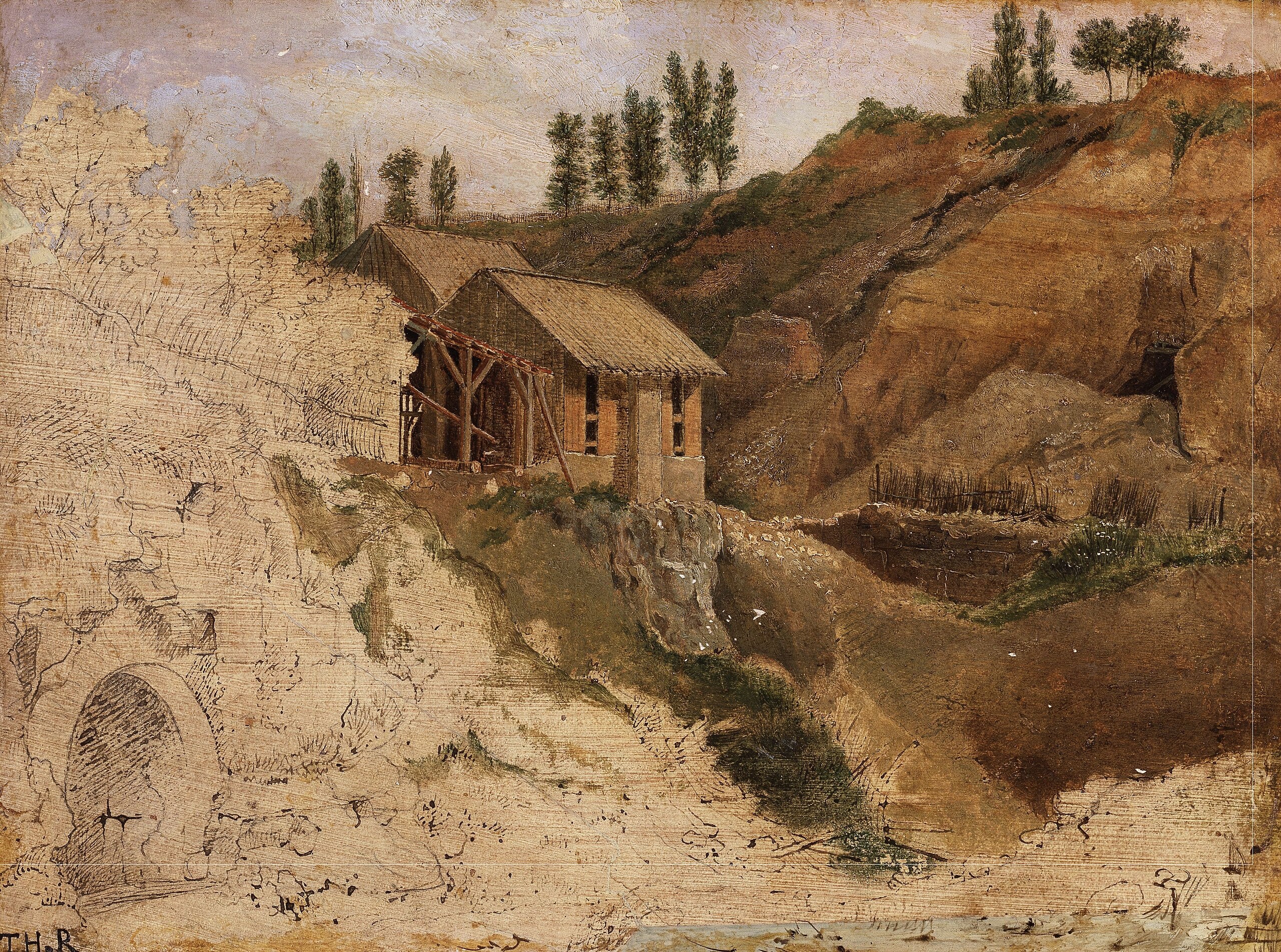 La carriera - Théodore Rousseau