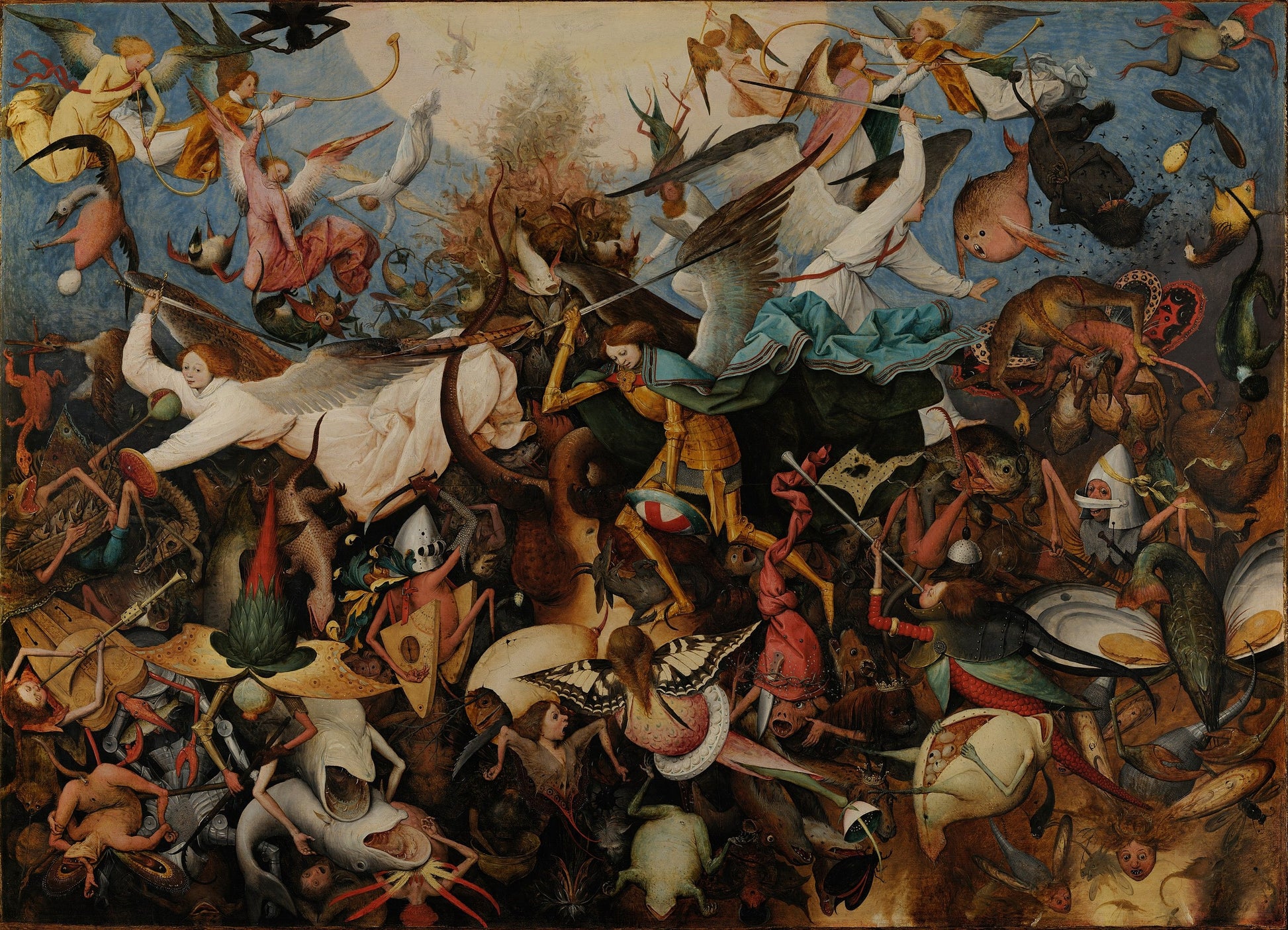 La Caduta degli angeli ribelli - Pieter Brueghel il Vecchio