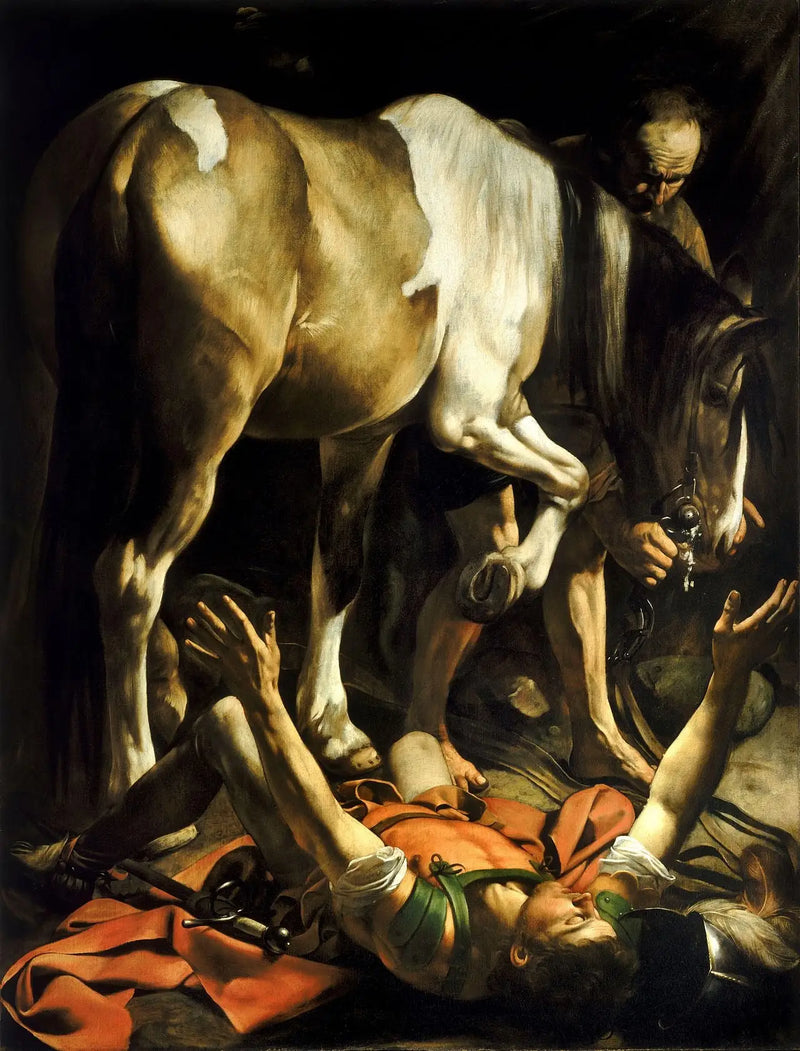 La Conversione di San Paolo sulla via di Damasco - Caravaggio
