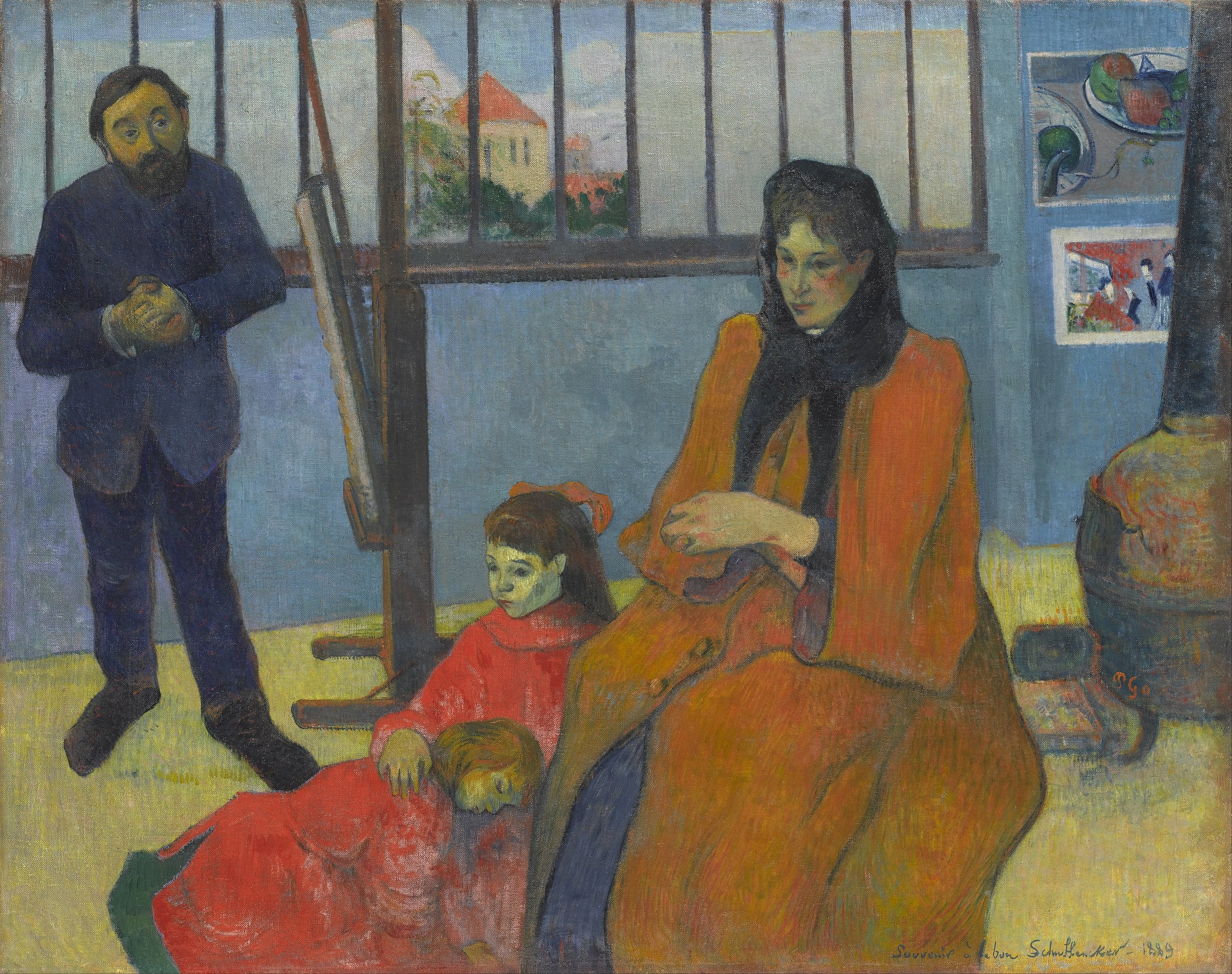 La Famiglia Schuffenecker - Paul Gauguin