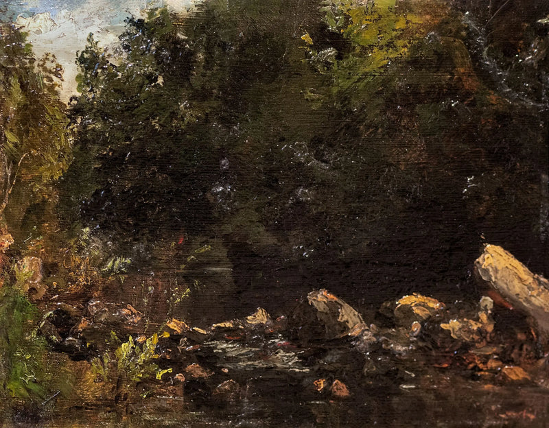 La Foresta di Fontainebleau - Gustave Courbet