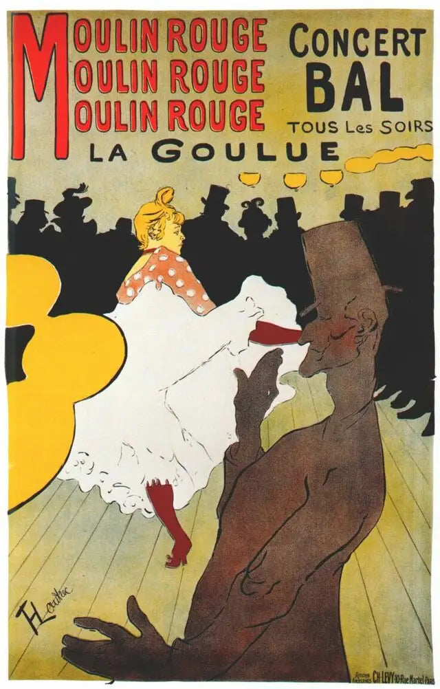 La Goulue in Almée - Henri de Toulouse-Lautrec
