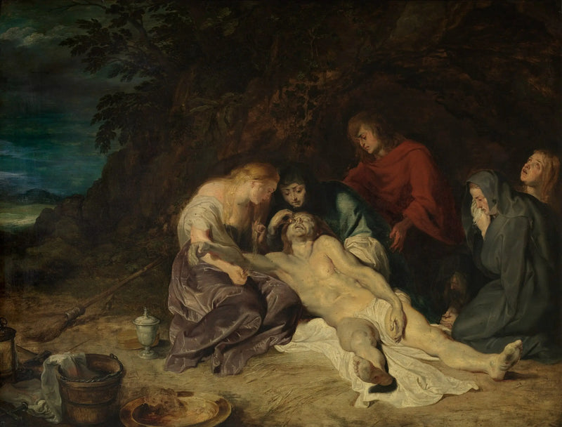 La Lamentation sur le Christ mort - Pietro Paolo Rubens