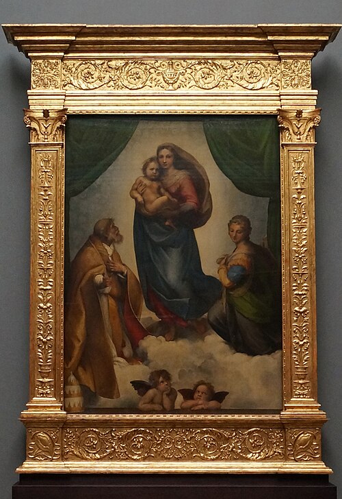 La Madonna Sistina - Raffaello Sanzio