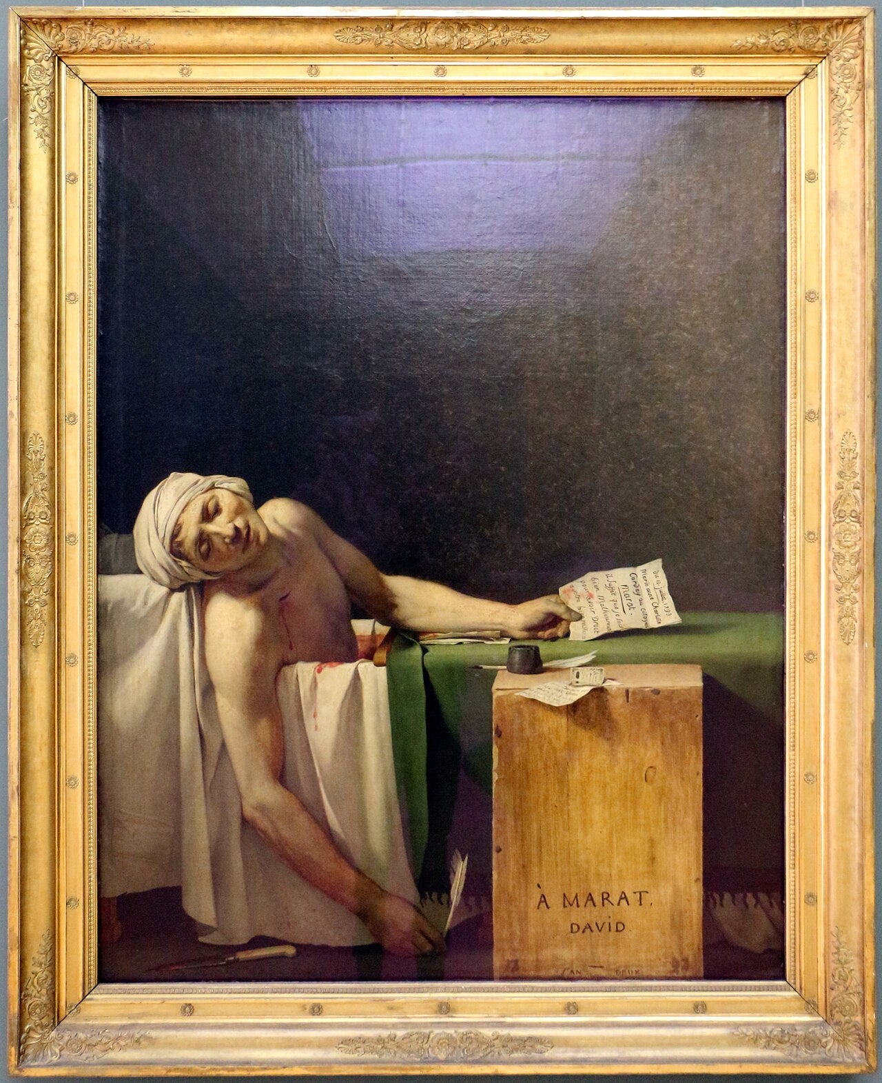 La Morte di Marat - Jacques-Louis David