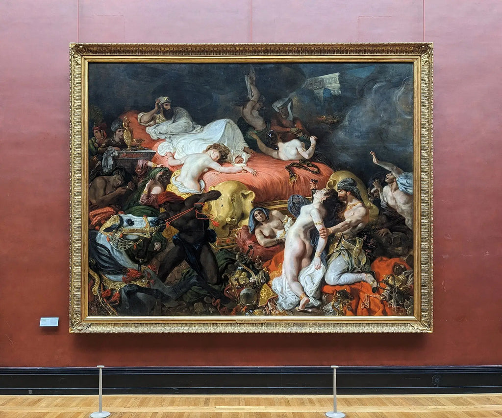 La Mort de Sardanapale - Eugène Delacroix - Alpha Reproduction