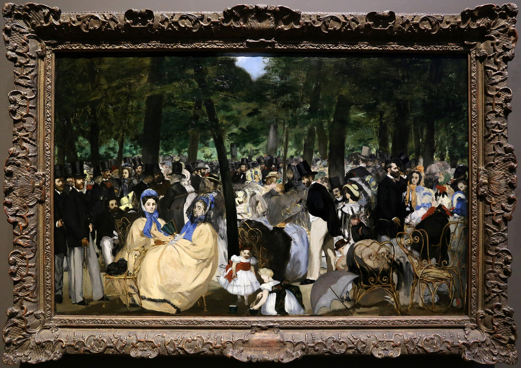 La Musica alle Tuileries - Édouard Manet