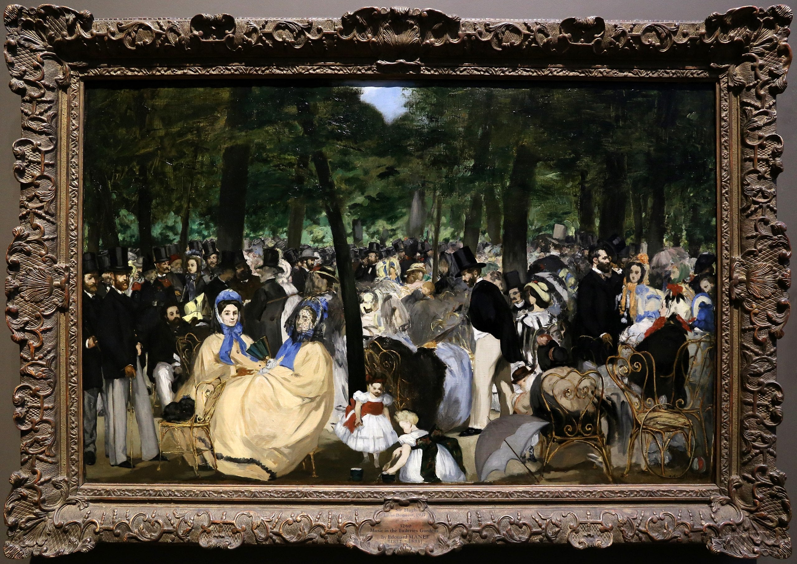 La Musica alle Tuileries - Édouard Manet