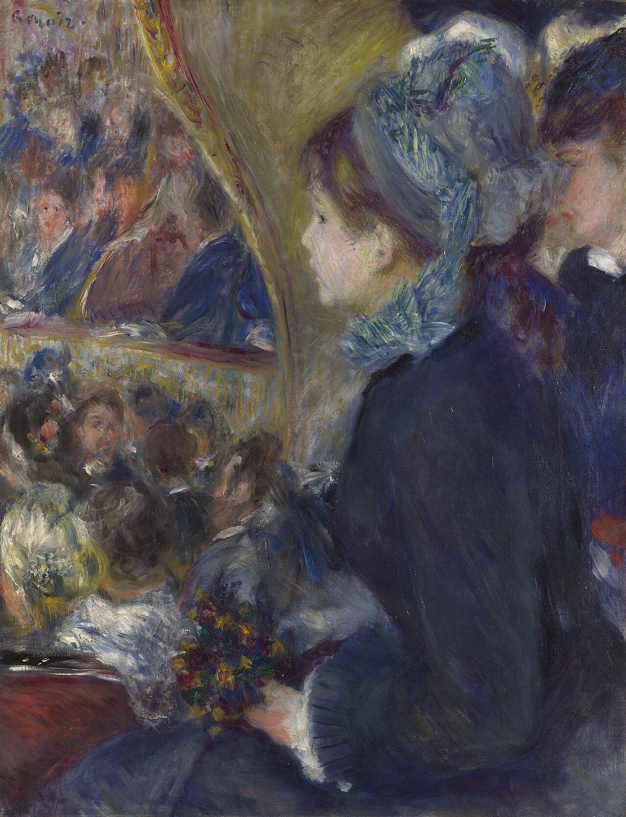 Reproduction du tableau « La Première Sortie - Pierre-Auguste Renoir » par Alpha Reproduction en peinture à l’huile