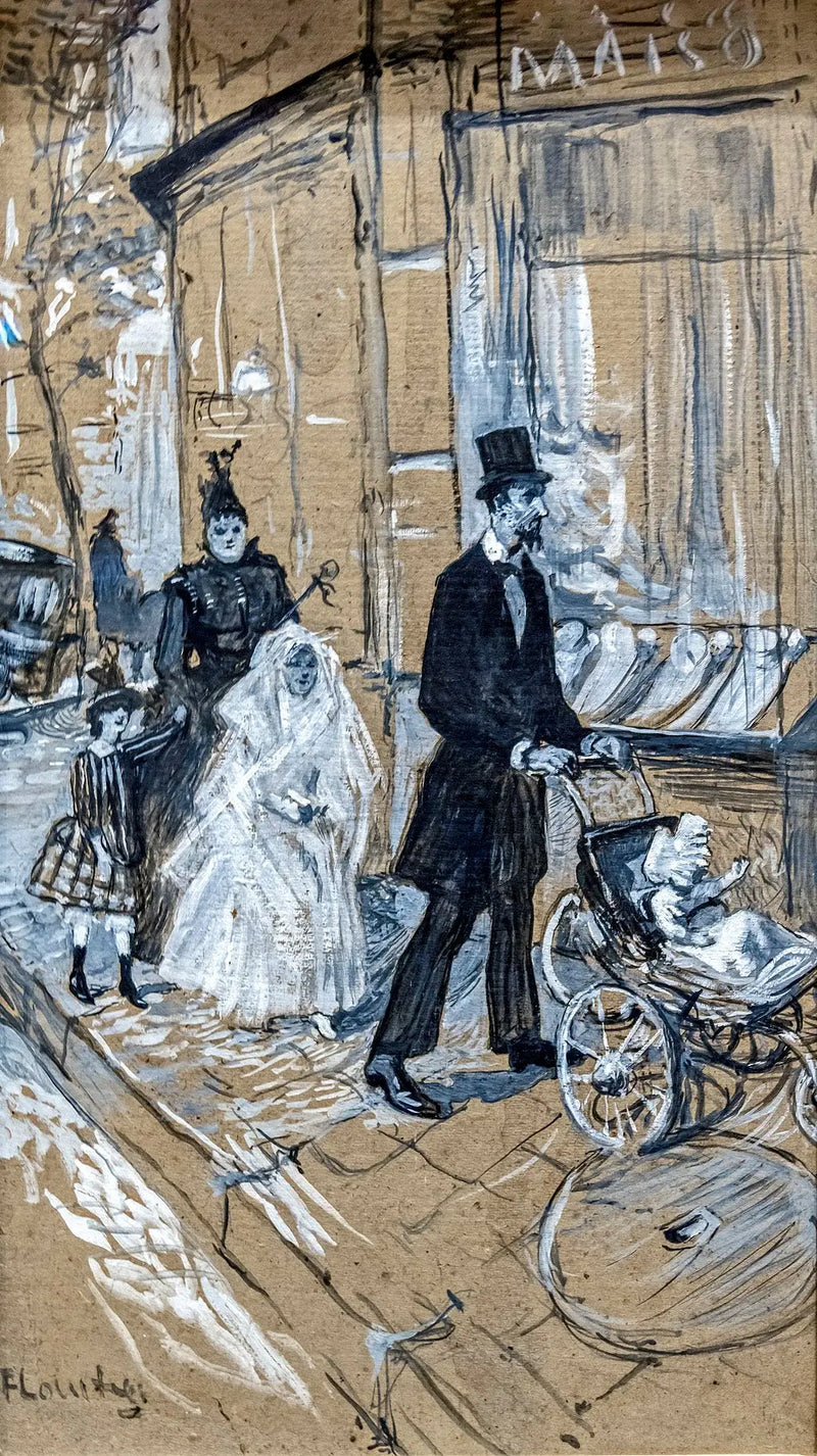 La Prima comunione - Henri de Toulouse-Lautrec