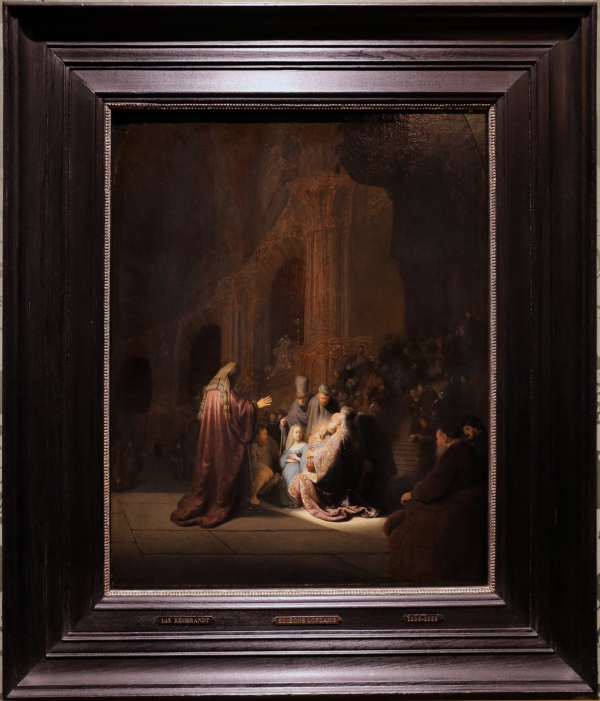 La Preghiera di Simeone - Rembrandt